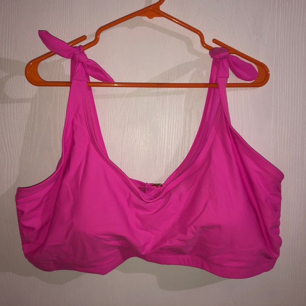 Hot Pink Bikini Top